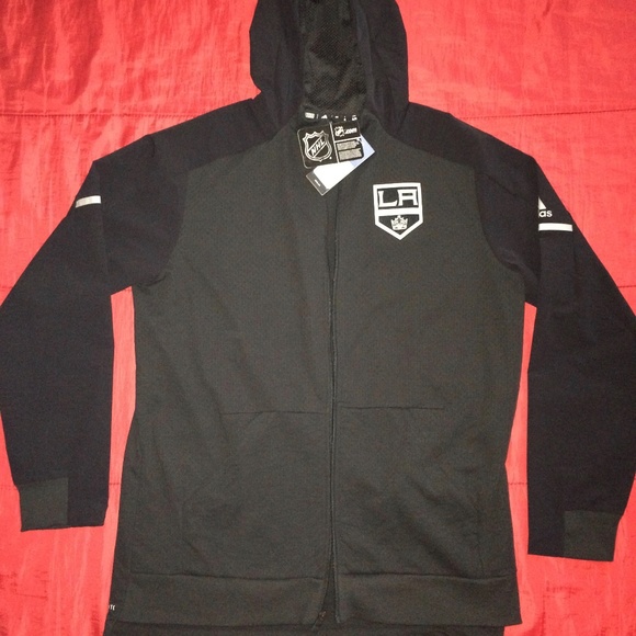 SOLD - Adidas LA Kings NHL Jacket XL MSRP: $144 - Picture 1 of 10